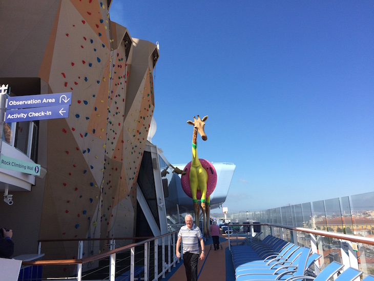 Mascote do Anthem of the Seas ©Viaje Comigo