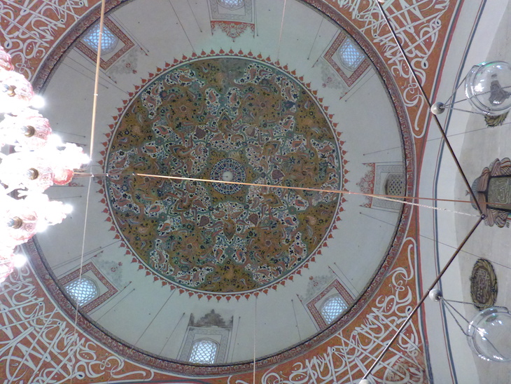 Teto da Mesquita de Konya - Turquia ©Viaje Comigo