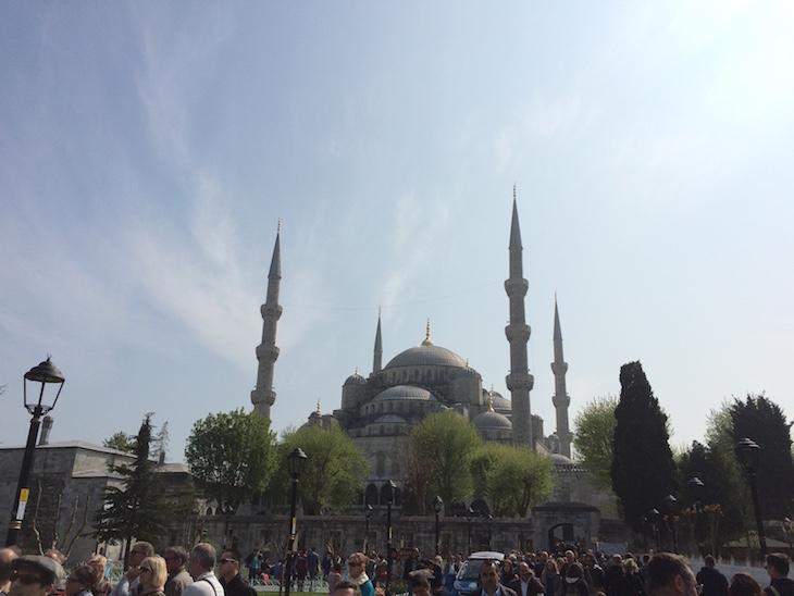 Vista da Hagya Sofia - Istambul © Viaje Comigo