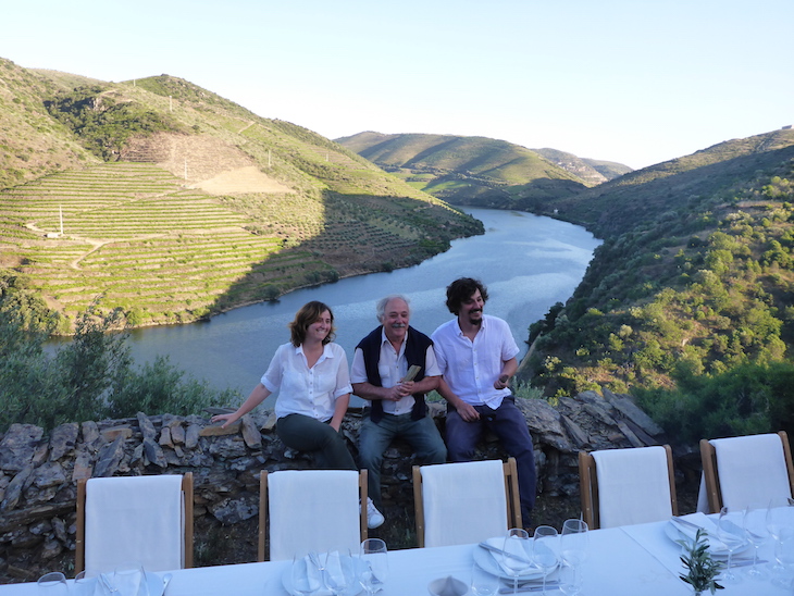 Família Nicolau de Almeida na Quinta do Monte Xisto © Viaje Comigo