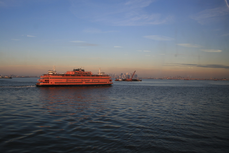 No Ferry Staten Island - Nova Iorque © Viaje Comigo