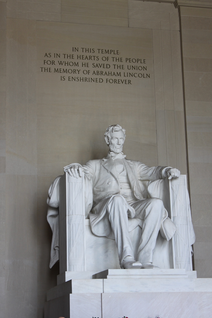Memorial de Abraham Lincoln em Washington DC © Viaje Comigo