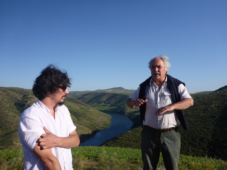 Pai e filho - João Nicolau de Almeida - Quinta do Monte Xisto © Viaje Comigo