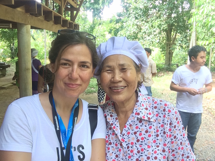 Susana Ribeiro no Huai Raeng Ecoturism Group, Trat, Tailândia @ Viaje Comigo
