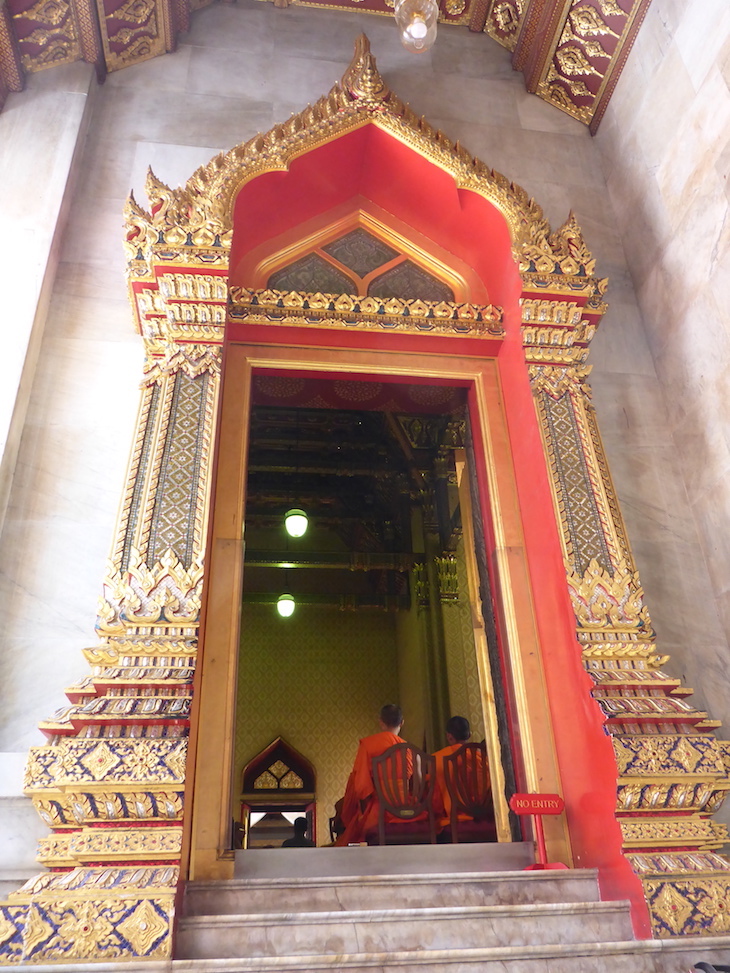 Wat Benchamabophit, Banguecoque, Tailândia  © Viaje Comigo