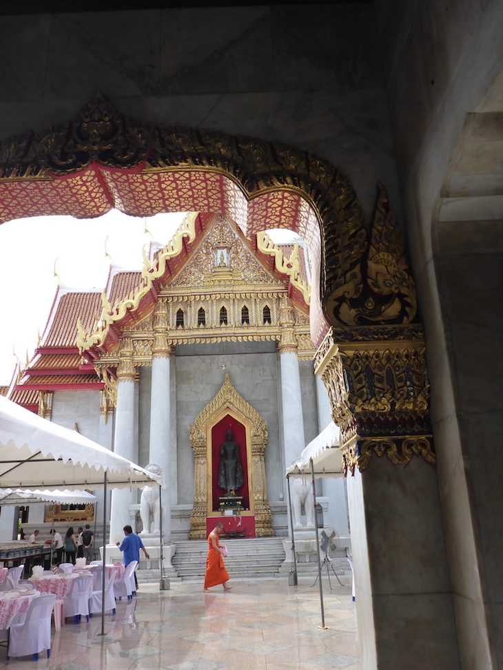 Wat Benchamabophit, Banguecoque, Tailândia  © Viaje Comigo
