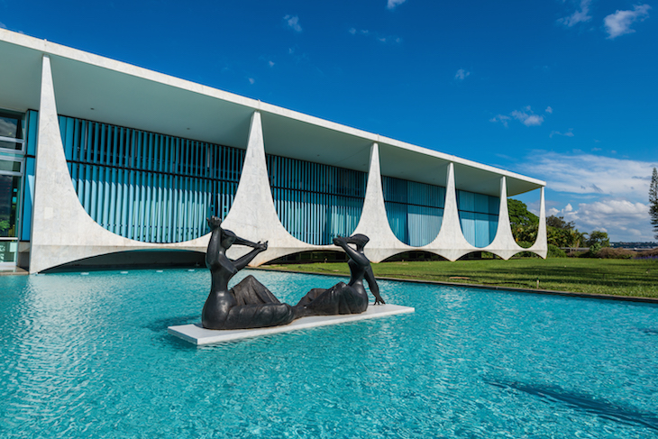 Brasília. Palácio da Alvorada. Crédito para Divulgação-Embratur