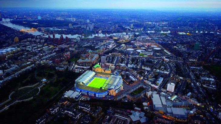 Estádio Chelsea - Direitos Reservados Chelsea Football Club