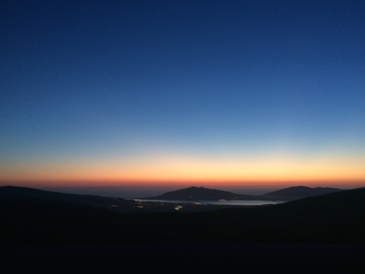 Pôr-do-sol na Serra d'Arga © Viaje Comigo