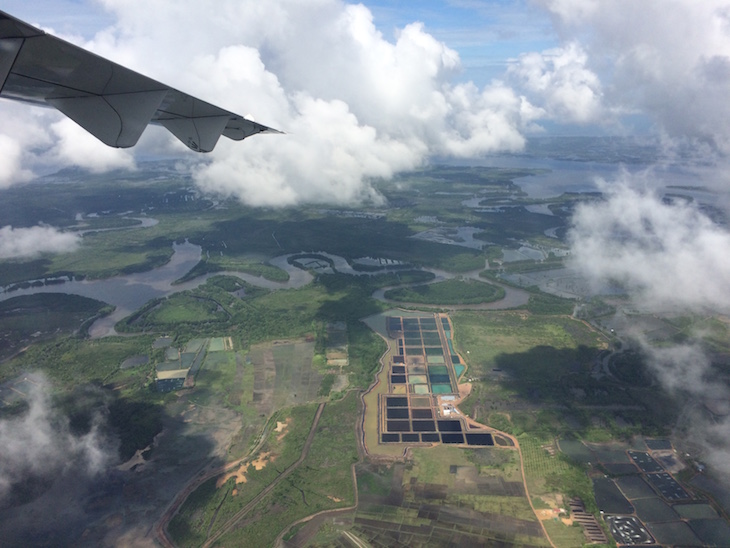 Trat visto do avião © Viaje Comigo