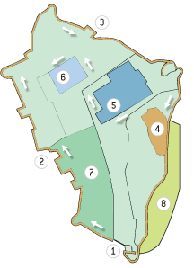 Mapa do Castelo de Penela