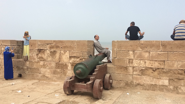 Canhões em Essaouira © Viaje Comigo