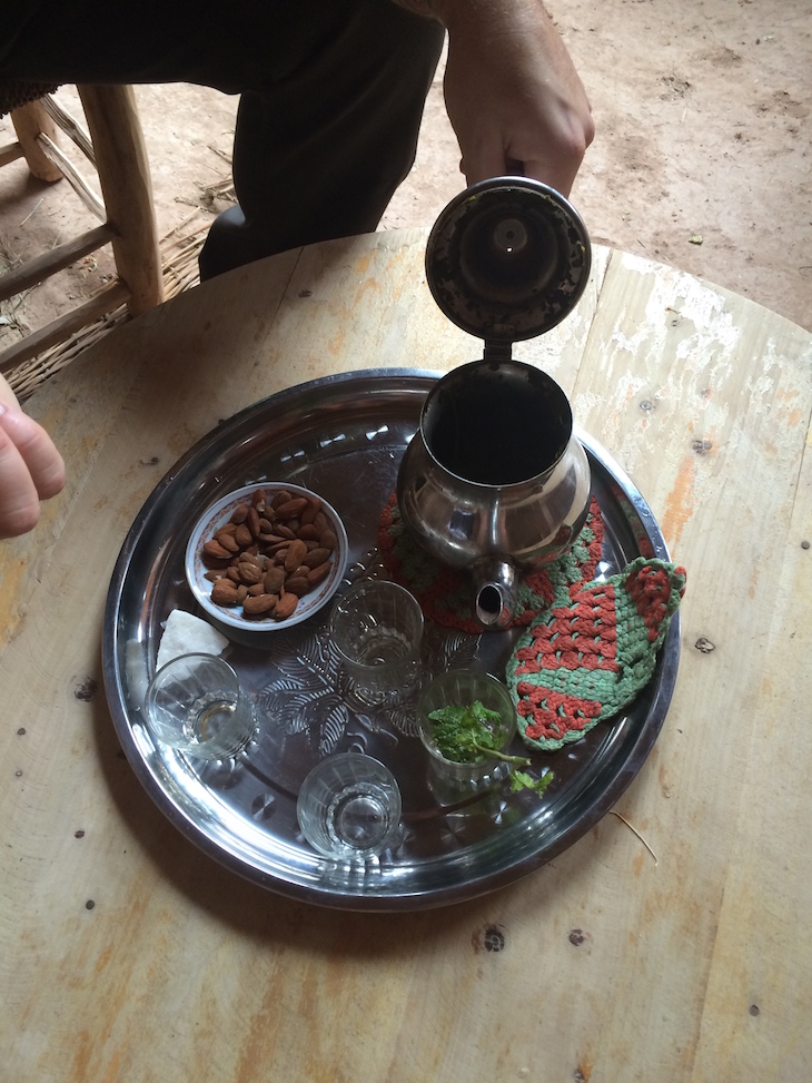 Chá na Casa Berbere, no Ksar Ait-Ben-Haddou © Viaje Comigo
