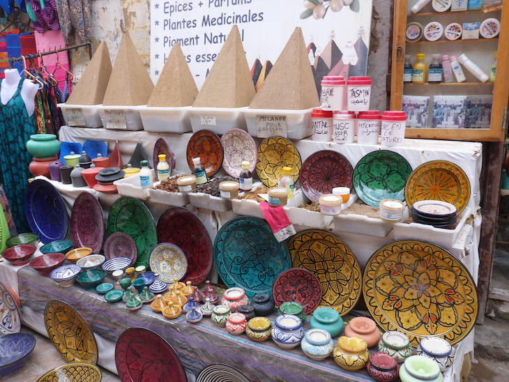 Compras em Essaouira, Marrocos © Viaje Comigo