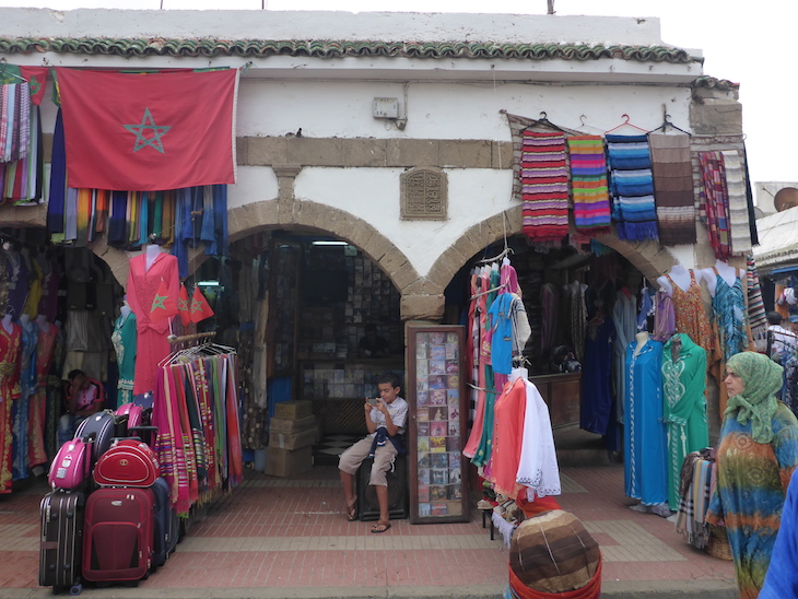 Compras em Essaouira © Viaje Comigo