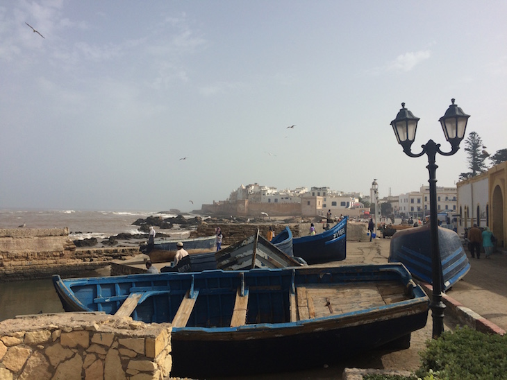 Porto de pesca de Essaouira, Marrocos © Viaje Comigo