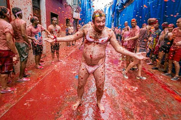 La Tomatina - Direitos Reservados: Purple Nest Hostel 2015