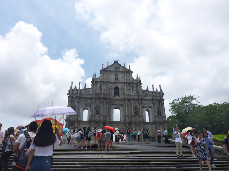 Ruínas de São Paulo, Macau © Viaje Comigo