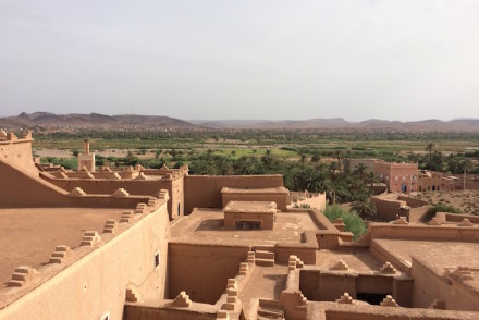 Vista do Casbá Taourirt, Ouarzazate © Viaje Comigo