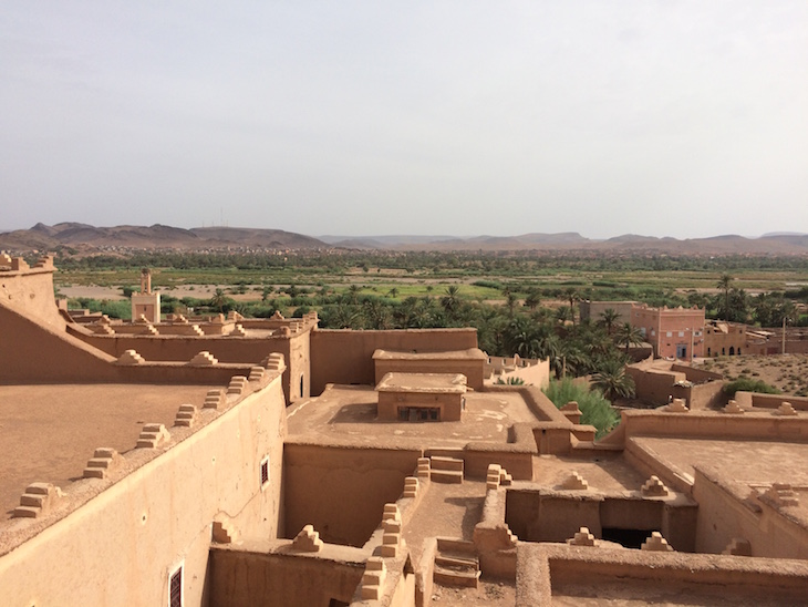 Vista do Casbá Taourirt, Ouarzazate © Viaje Comigo