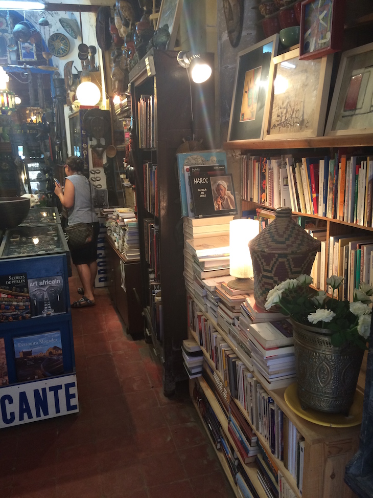 Loja de Livros em Essaouira © Viaje Comigo