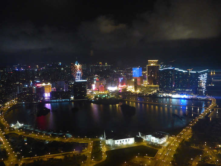Vista do Restaurante 360º Torre de Macau © Viaje Comigo