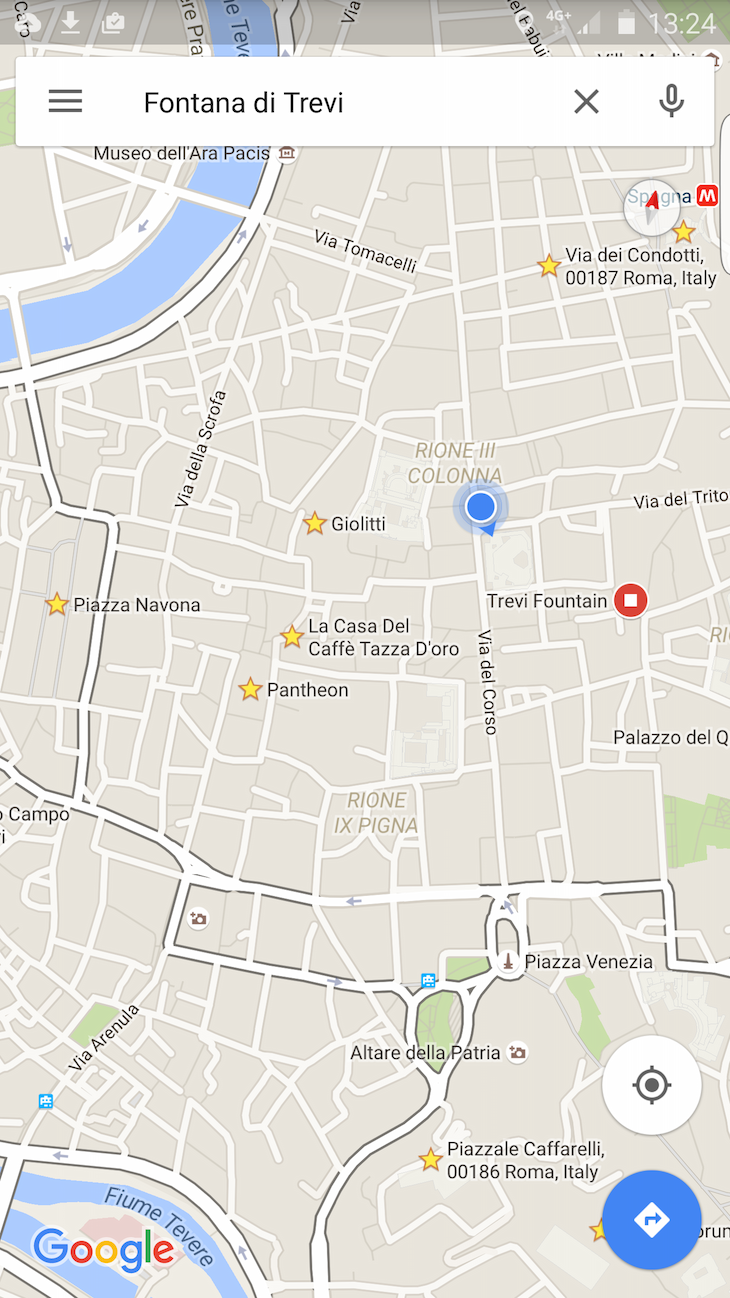Google Maps © Viaje Comigo