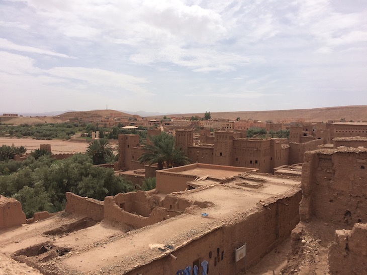 Vista da casa berbere em Ait-Ben-Haddou © Viaje Comigo