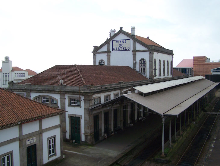 Estação de comboios, Viana do Castelo © Viaje Comigo