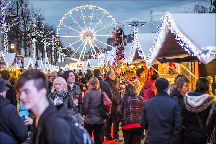 Mercado de Natal em Bruxelas DR