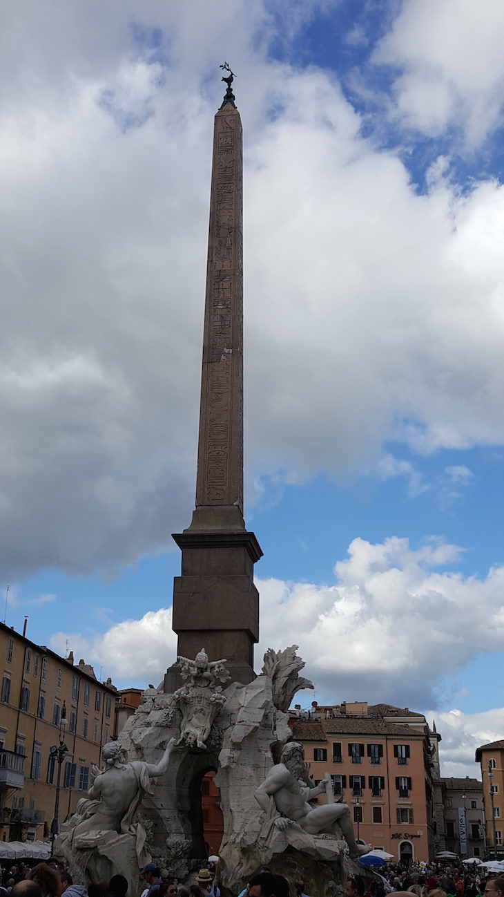 Obelisco da Piazza Navona, Roma ©Viaje Comigo