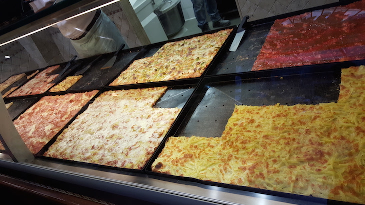 Pizzas no Supllì, Trastevere Food Tour, Roma © Viaje Comigo