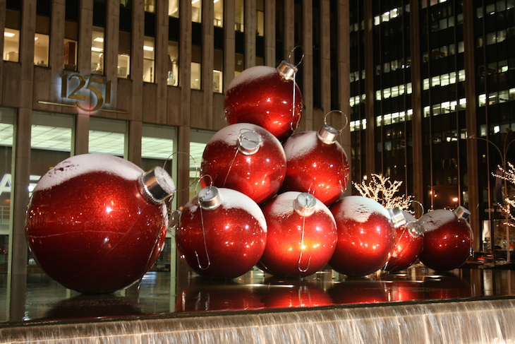 Decorações de Natal nas ruas de Nova Iorque © Viaje Comigo