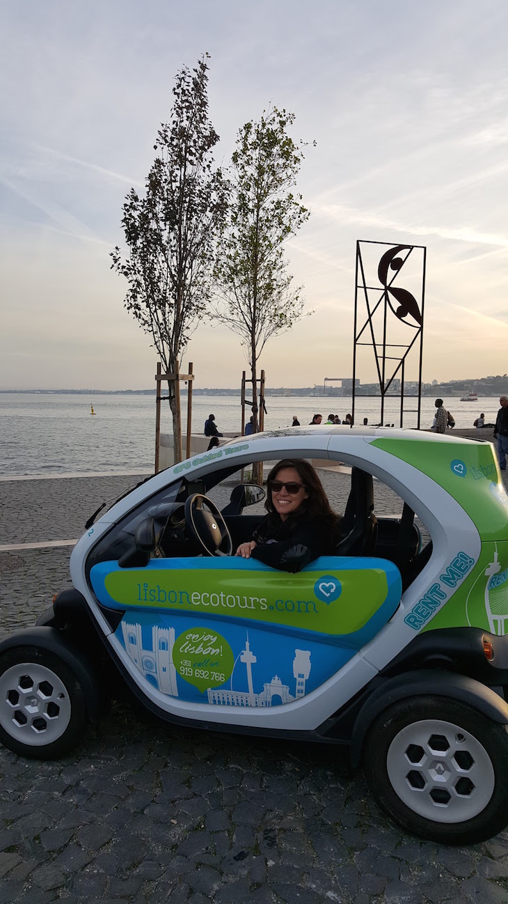 Susana Ribeiro no passeio com a Lisbon Ecotours © Viaje Comigo