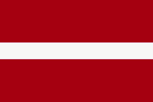 Bandeira da Letónia