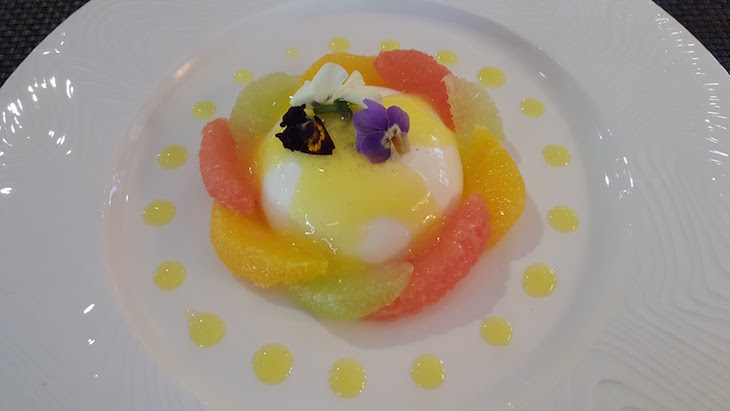 Citrinos Panna Cotta, Molho de Laranja e os seus Citricos © Viaje Comigo