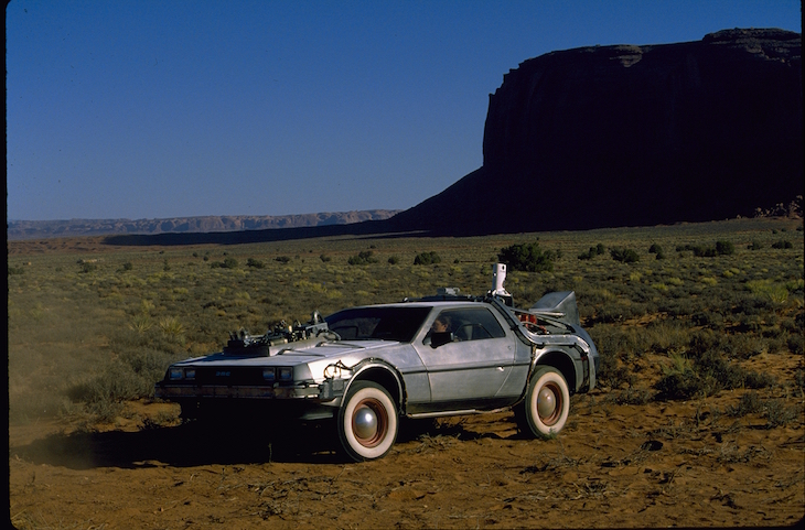 DeLorean, carro do filme "Regresso ao Futuro" - Comic Con