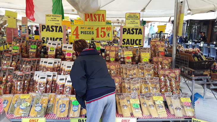 Mercado do Campo de Fiori, Roma© Viaje Comigo