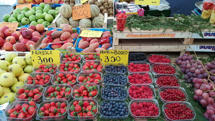 Mercado do Campo de Fiori © Viaje Comigo