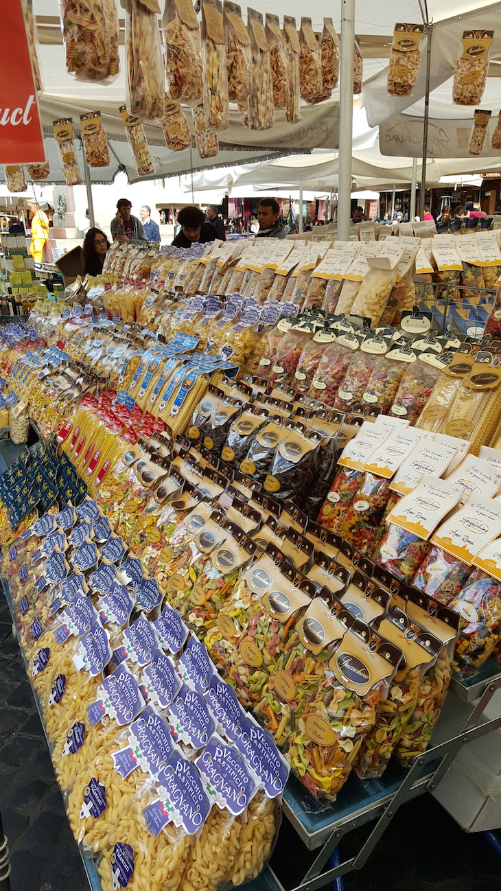 Mercado do Campo de Fiori, Roma© Viaje Comigo