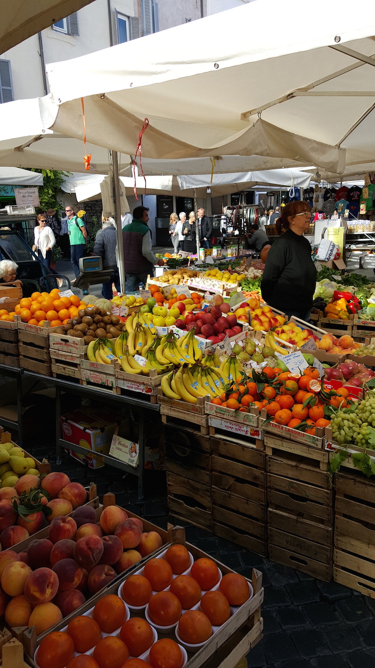 Mercado do Campo de Fiori © Viaje Comigo