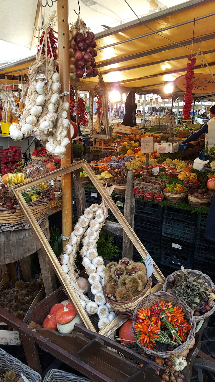 Mercado do Campo de Fiori, Roma© Viaje Comigo