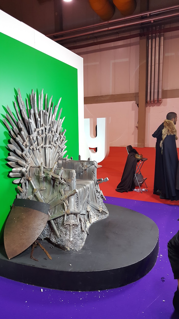 Trono de "Game of Thrones" © Viaje Comigo