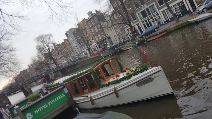 Barco Tourist, Amesterdão © Viaje Comigo