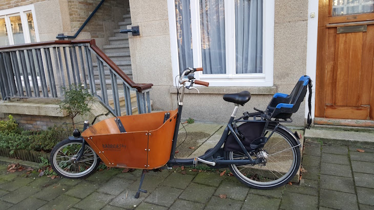Bicicletas para levar crianças, Amesterdão © Viaje Comigo