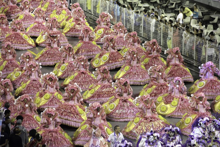 Carnaval 2014 - São Paulo (SP) - Desfile Grupo Especial no Sambodromo do Anhembi, Na foto, a escola: Rosas de Ouro, Foto: Renan Tavares /SP Turis