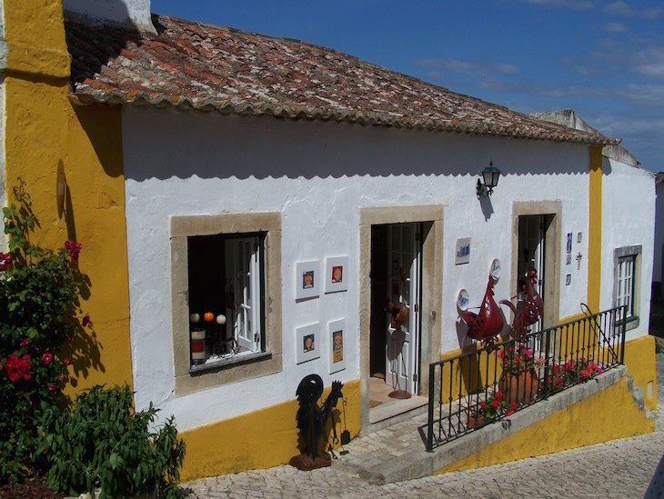 Comércio em Óbidos © Viaje Comigo