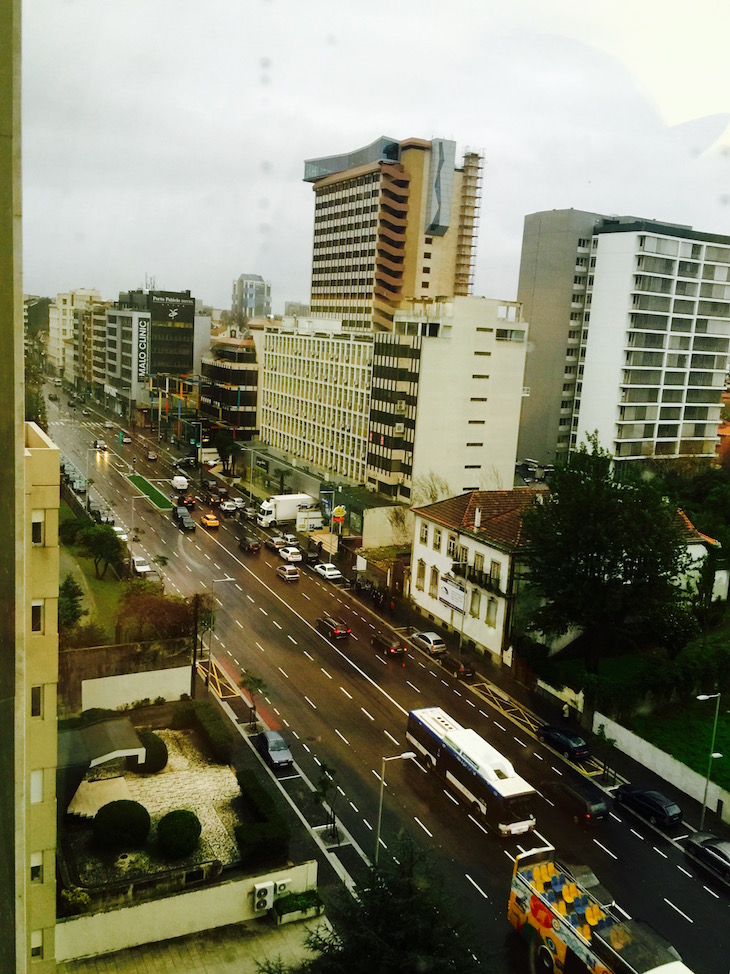 Vista para a Avenida da Boavista, Crowne Plaza Porto © Viaje Comigo