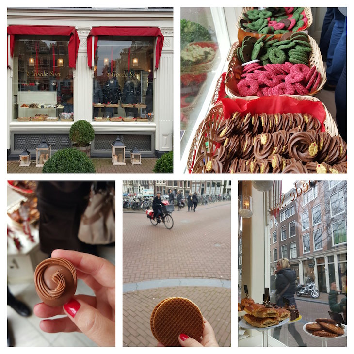 Os doces da Goede Soet no Eating Amsterdam Tour © Viaje Comigo