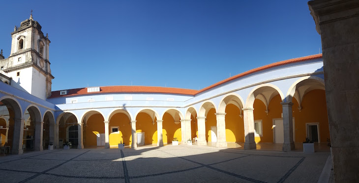 Panorâmica do pátio do Museu de Leiria © Viaje Comigo